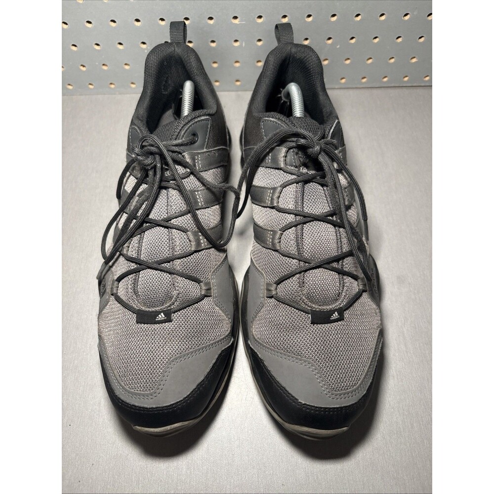 Adidas Terrex AX2R Shoes Mens Size 12 Grey Gray Black Trail Hiking Sneakers - Picture 6 of 15